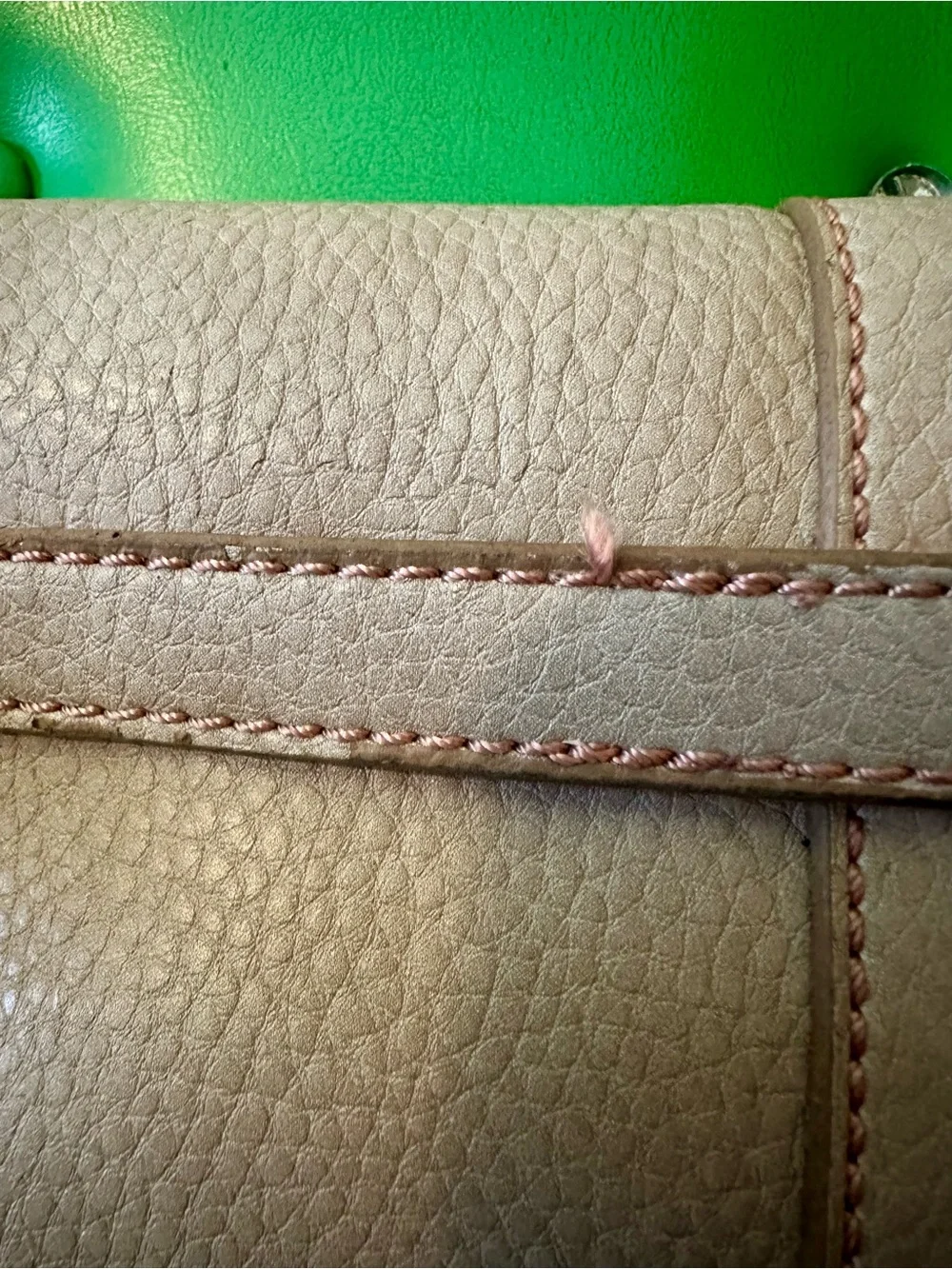 Chinese Laundry Taupe Vintage Buckle Clutch - Picture 6 of 10